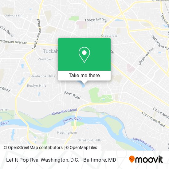 Let It Pop Rva map