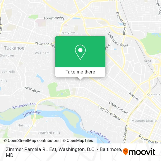 Zimmer Pamela RL Est map