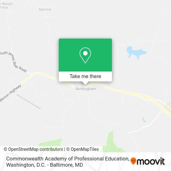 Commonwealth Academy of Professional Education map
