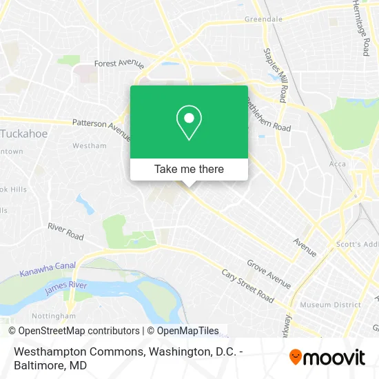 Westhampton Commons map