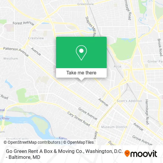 Go Green Rent A Box & Moving Co. map