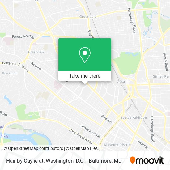 Mapa de Hair by Caylie at