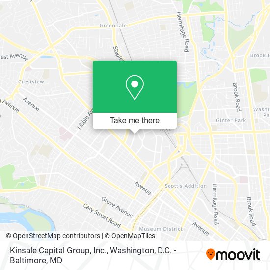 Mapa de Kinsale Capital Group, Inc.