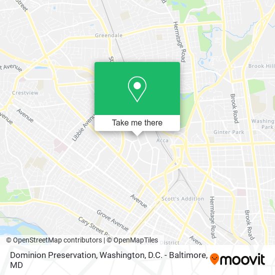 Mapa de Dominion Preservation