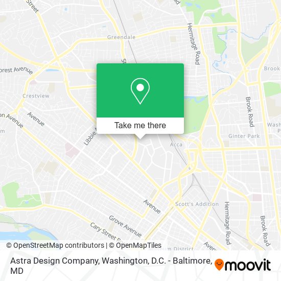 Mapa de Astra Design Company