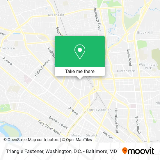 Triangle Fastener map