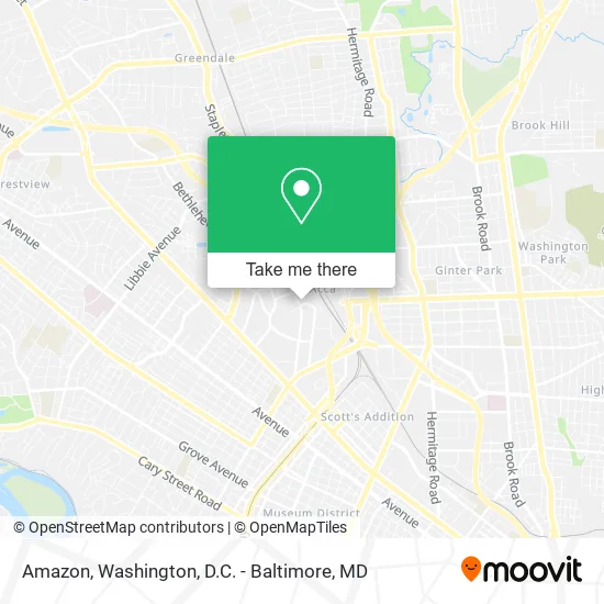 Amazon map