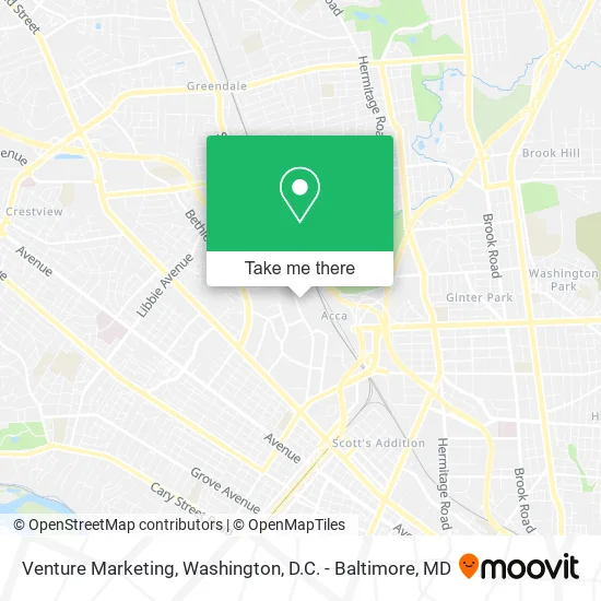 Venture Marketing map