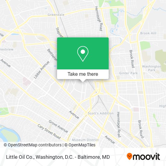 Little Oil Co. map