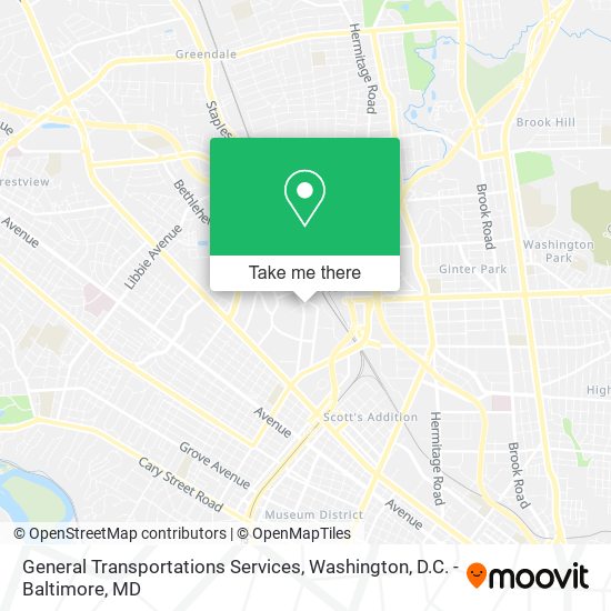 Mapa de General Transportations Services