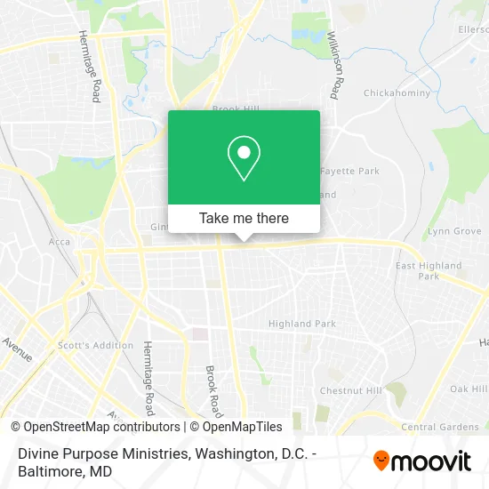 Divine Purpose Ministries map