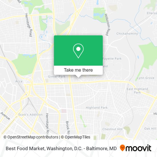 Best Food Market map
