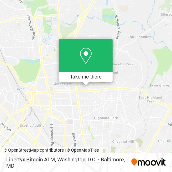 Libertyx Bitcoin ATM map