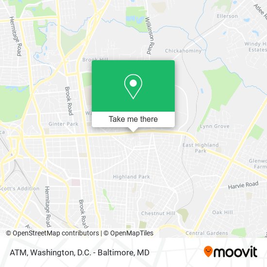Mapa de ATM