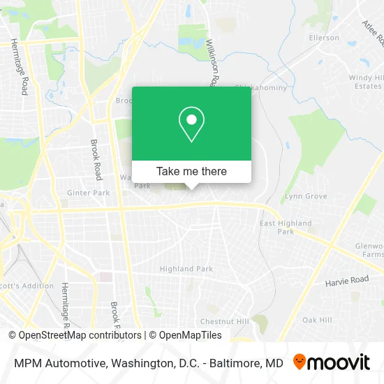 MPM Automotive map