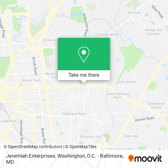 Jeremiah Enterprises map