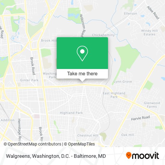 Walgreens map