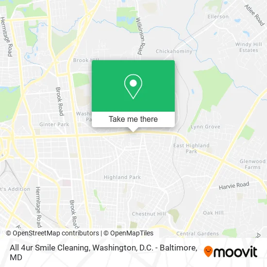 All 4ur Smile Cleaning map