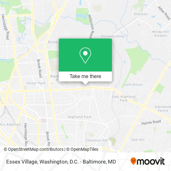 Essex Village map