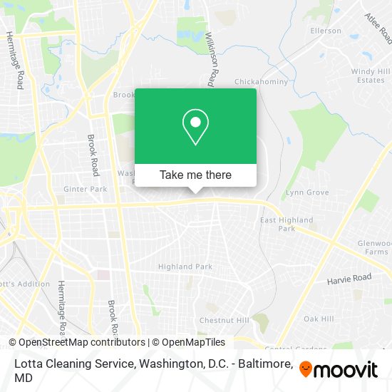 Mapa de Lotta Cleaning Service