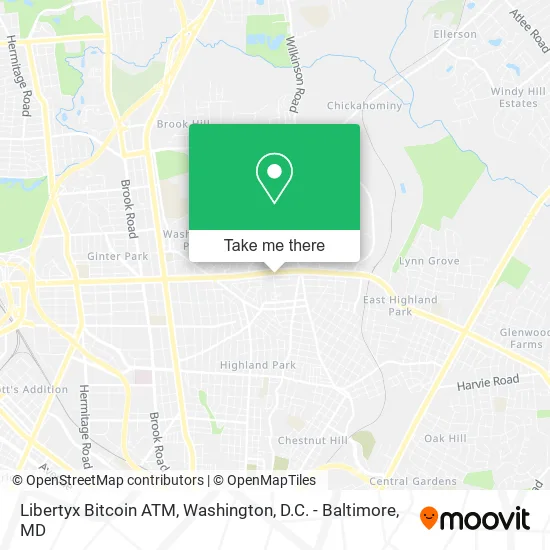 Libertyx Bitcoin ATM map