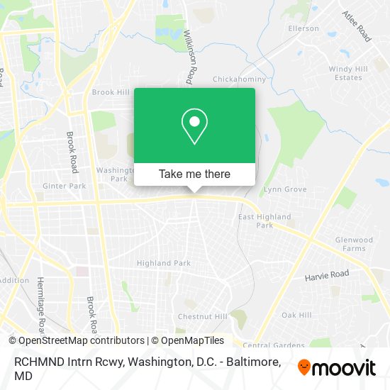 RCHMND Intrn Rcwy map
