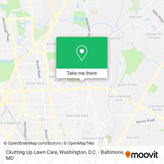 Mapa de Ckutting Up Lawn Care