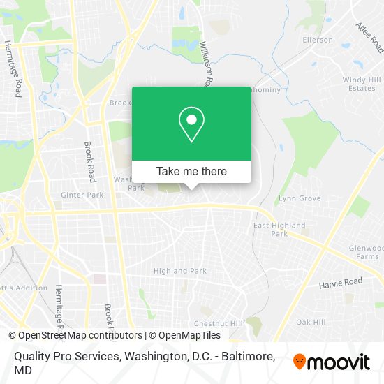 Mapa de Quality Pro Services