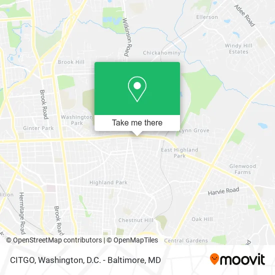 CITGO map