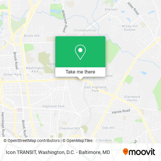 Icon TRANSIT map