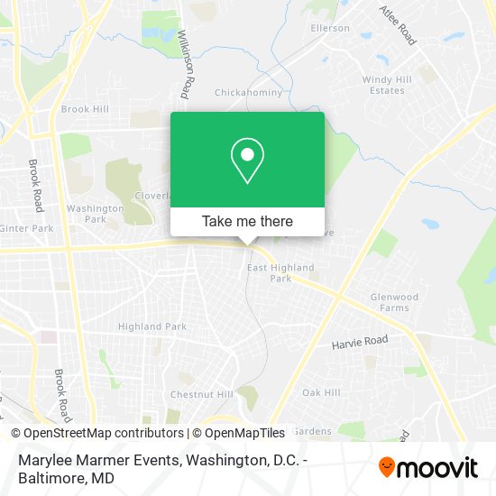 Mapa de Marylee Marmer Events