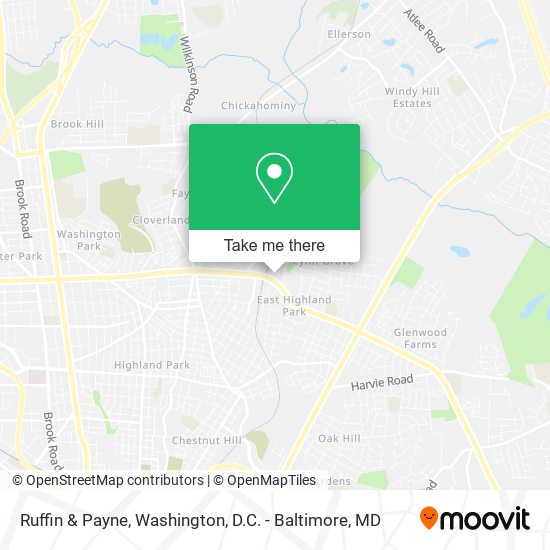 Mapa de Ruffin & Payne