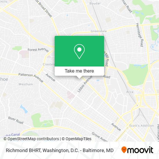 Richmond BHRT map