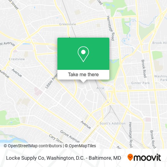 Locke Supply Co map