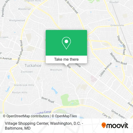 Village Shopping Center map