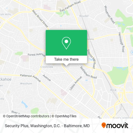 Mapa de Security Plus