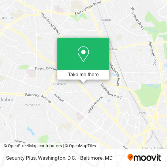 Mapa de Security Plus