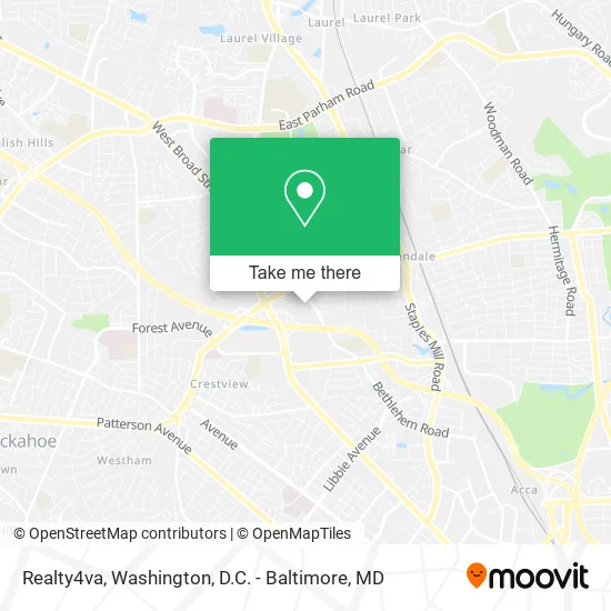 Realty4va map