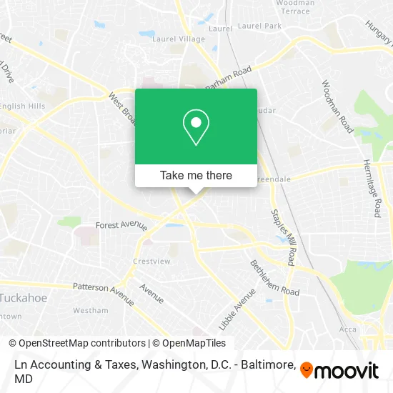 Ln Accounting & Taxes map