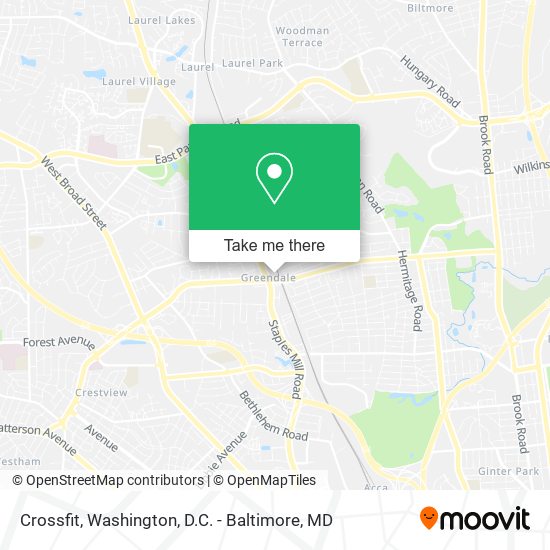 Crossfit map