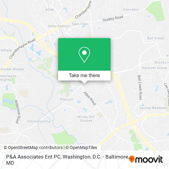 P&A Associates Ent PC map
