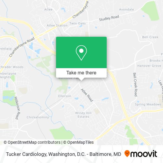 Tucker Cardiology map