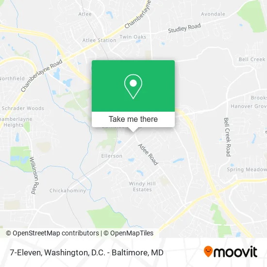 7-Eleven map