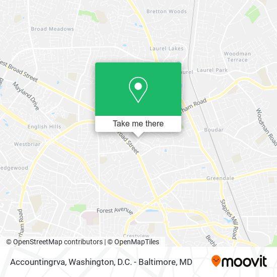 Accountingrva map