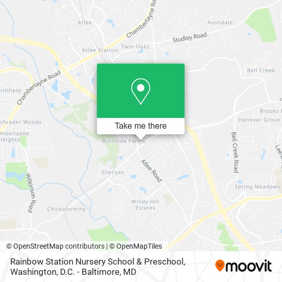 Rainbow Station Nursery School & Preschool map