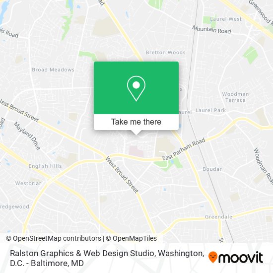 Ralston Graphics & Web Design Studio map