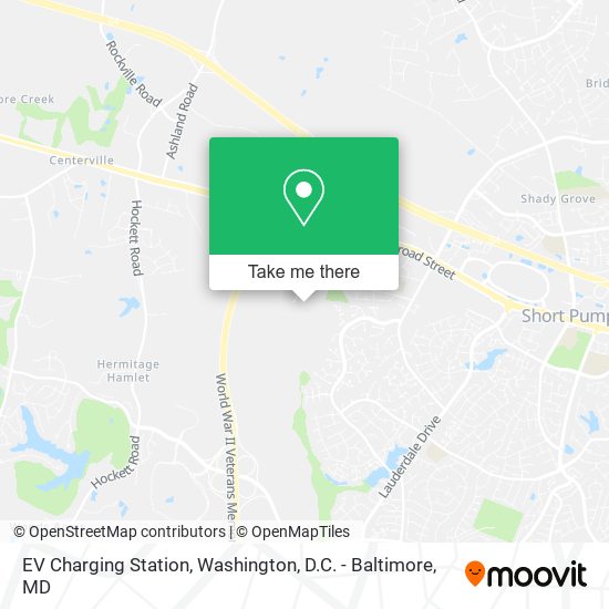 EV Charging Station map