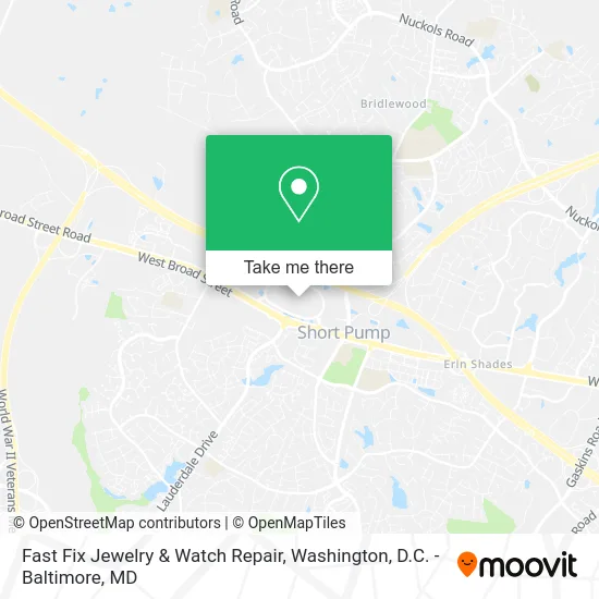 Fast Fix Jewelry & Watch Repair map