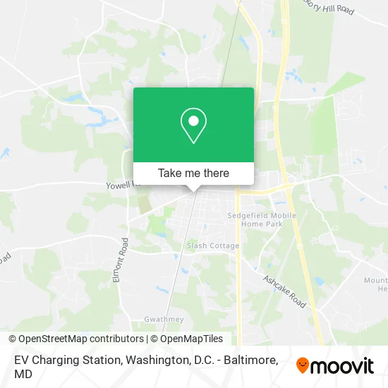 EV Charging Station map