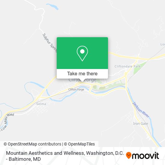 Mountain Aesthetics and Wellness map